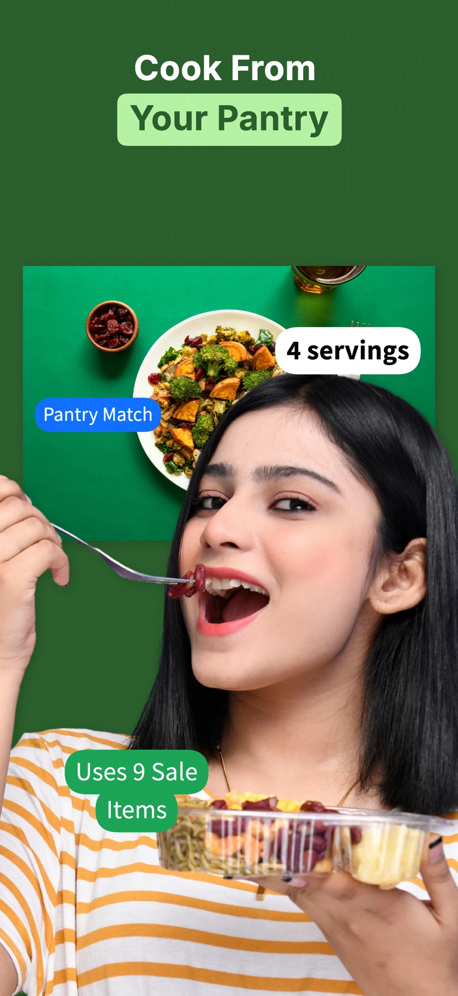 Cook from your pantry